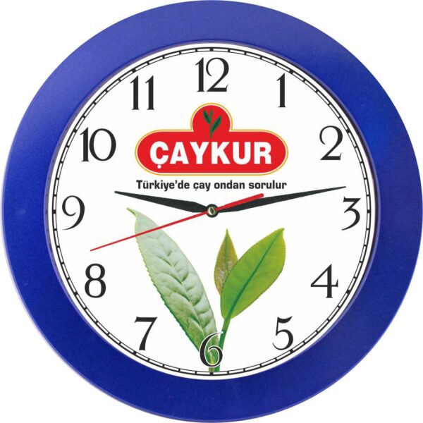 1032 Mineral Camlı Promosyon Duvar Saati 32 cm — Promosyon Duvar Saatleri