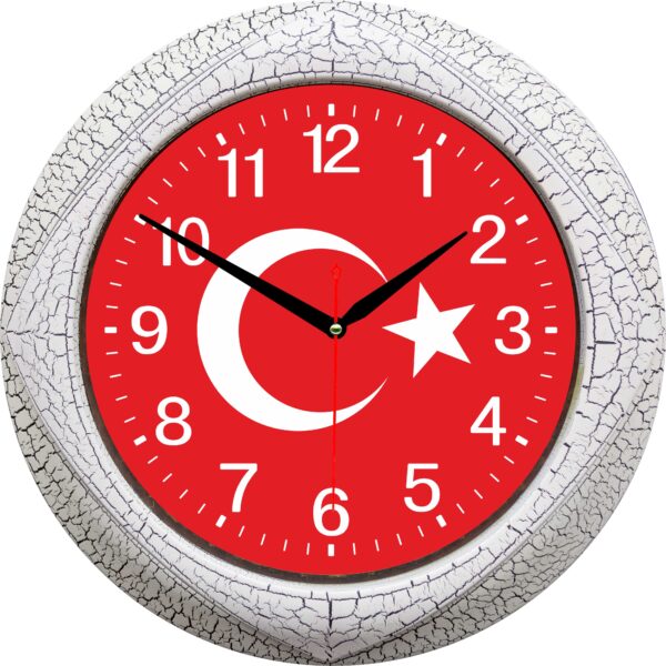 BL-1060 Deri Desen Bellisima Duvar Saati 33 cm — Bellisima Bayraklı