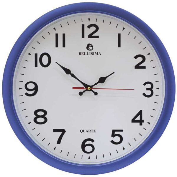 Bellisima 3006 Serisi Mavi Duvar Saati — Bellisima Renkli