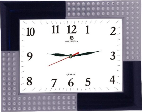 BL-1024-L Bellisima Dikdörtgen Duvar Saati 25x32 cm — Bellisima Renkli