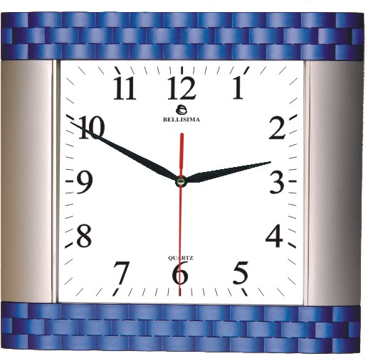 BL-1042-M Bellisima Renkli Duvar Saati 31x29 cm — Bellisima Renkli