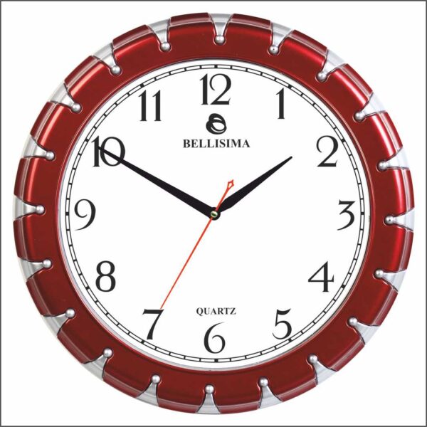 BL-1058-K Bellisima Akar Mekanizmalı Duvar Saati 32 cm — Bellisima Renkli