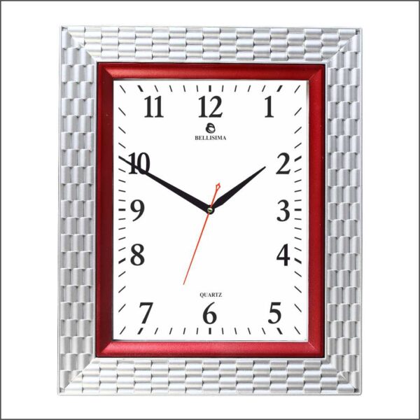 BL-1066-K Bellisima Dikdörtgen Duvar Saati 28x34 cm — Bellisima Renkli