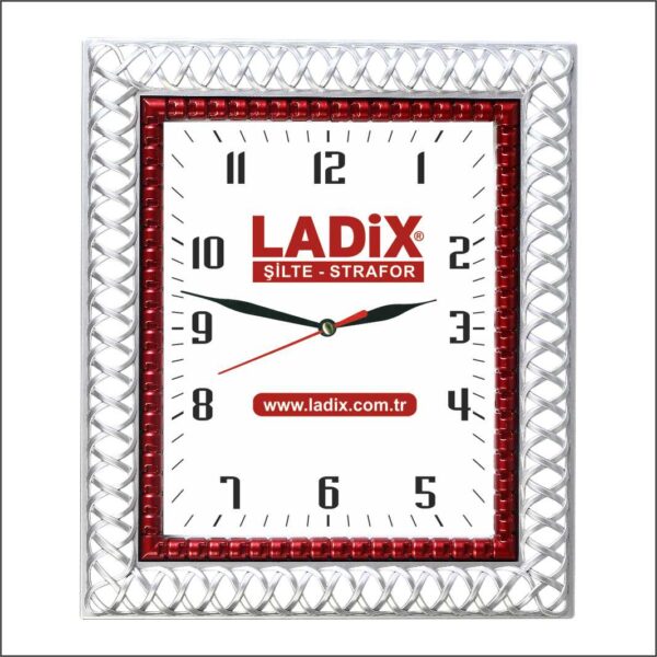 BL-1068-K Bellisima Dikdörtgen Duvar Saati 30x35 cm — Bellisima Renkli