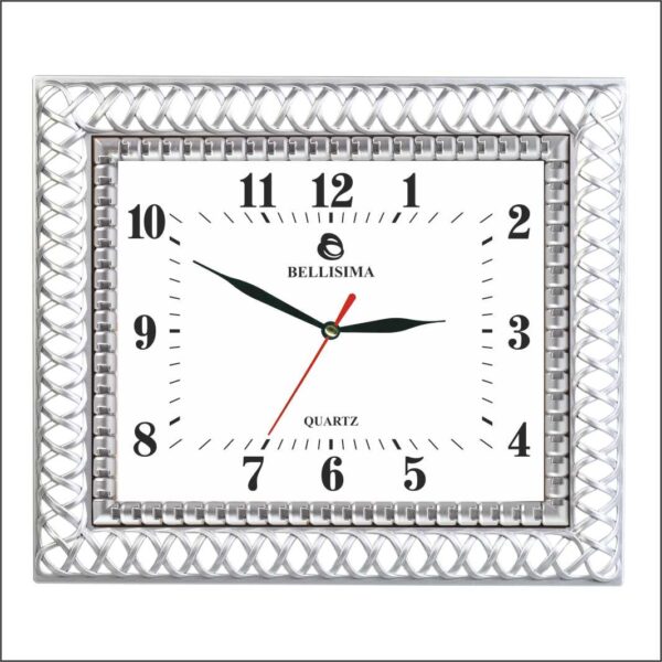 BL-1069-G Bellisima Mineral Camlı Duvar Saati 30x35 cm — Bellisima Renkli