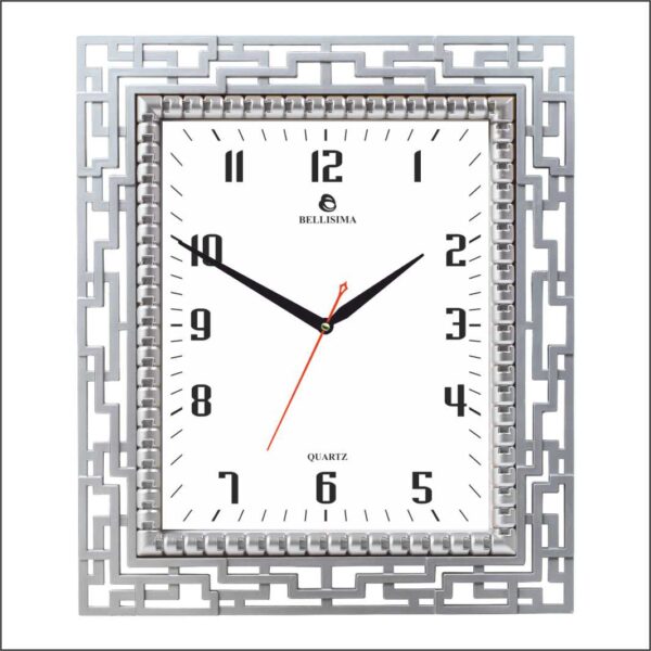 BL-1072-G Bellisima Mineral Camlı Duvar Saati 30x35 cm — Bellisima Renkli