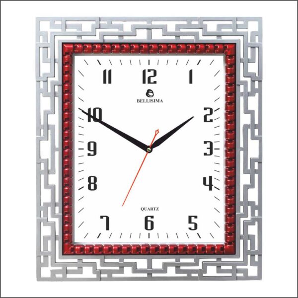 BL-1072-K Bellisima Dikdörtgen Duvar Saati 30x35 cm — Bellisima Renkli