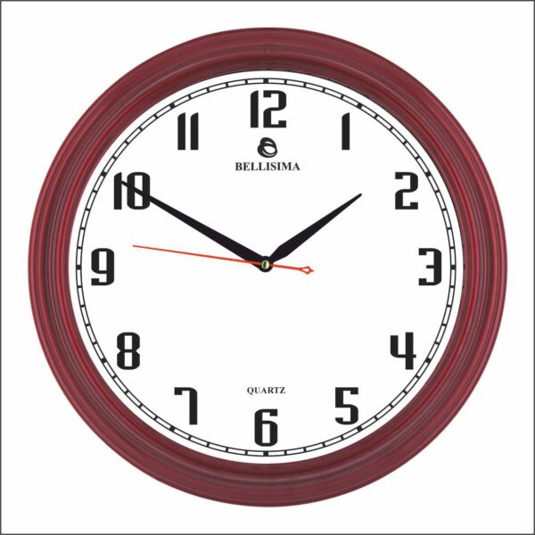 BL-3005-K Bellisima Akrilik Boyalı Duvar Saati 36 cm — Bellisima Renkli