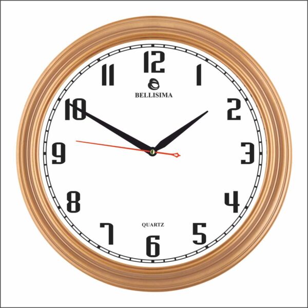 BL-3005-YA Bellisima Akrilik Boyalı Duvar Saati 36 cm — Bellisima Renkli