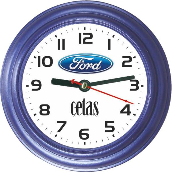 BL-5002-FORD Baskılı Magnetli Buzdolabı Saati 12 cm — Buzdolabı Saatleri