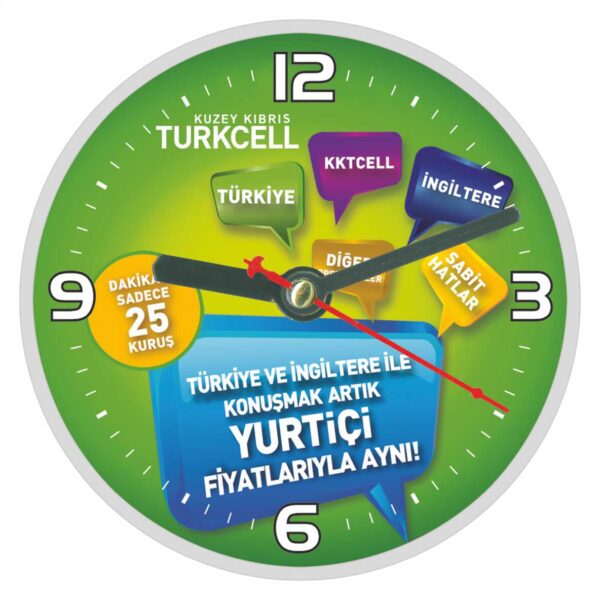 BL-5003-5 Magnetli Buzdolabı Saati 10 cm — Buzdolabı Saatleri