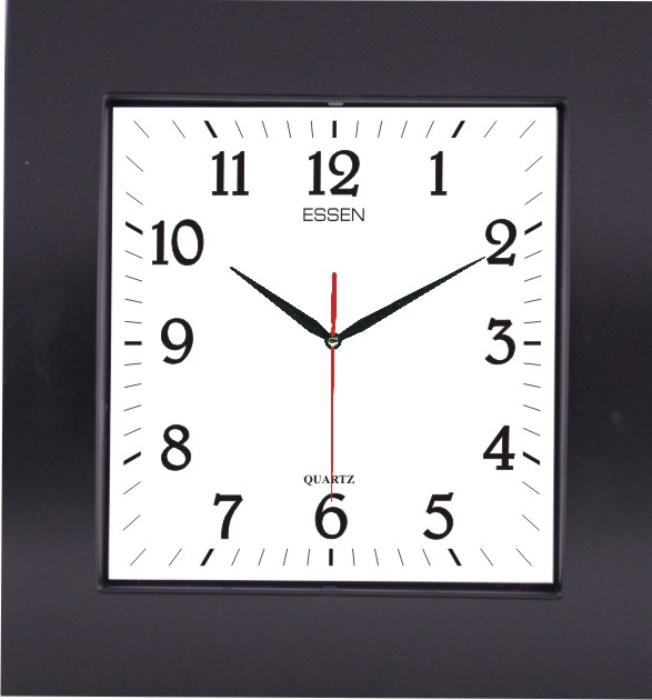 ES-101-S Essen Renkli Duvar Saati 24x26 cm — Essen Renkli Modeller